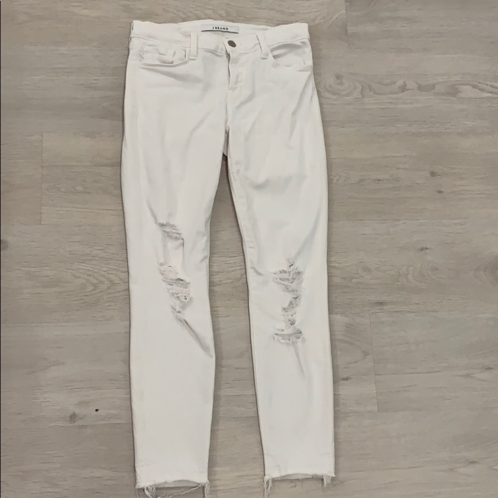 White jeans